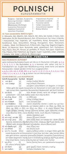 Leporello: Polnisch Kurzgrammatik – Die komplette Grammatik im Überblick von C. Bange Verlag GmbH