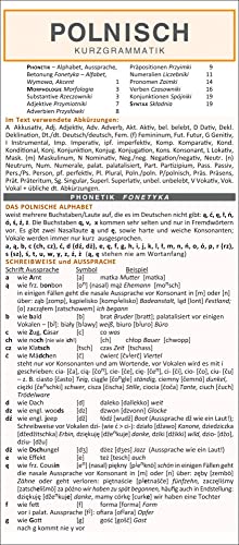 Leporello: Polnisch Kurzgrammatik – Die komplette Grammatik im Überblick von C. Bange Verlag