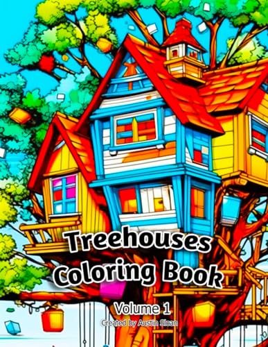 Treehouses Coloring Book: Volume 1 von Independently published