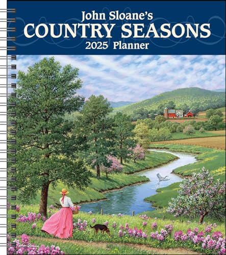 John Sloane's Country Seasons 12-Month 2025 Monthly/Weekly Planner Calendar von Andrews McMeel Publishing