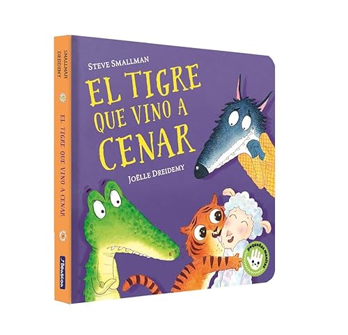 El tigre que vino a cenar (La ovejita que vino a cenar. Libro de cartón) (Pequeñas manitas)