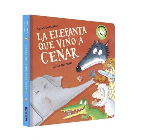 La elefanta que vino a cenar (La ovejita que vino a cenar. Libro de cartón) (Pequeñas manitas) von BEASCOA