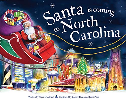 Santa Is Coming to North Carolina von Sourcebooks Wonderland