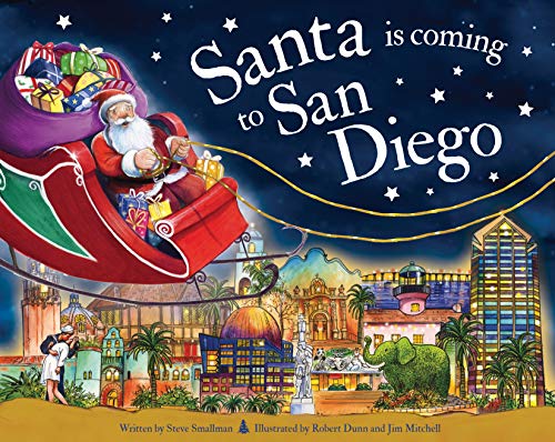 Santa Is Coming to San Diego von Sourcebooks Wonderland