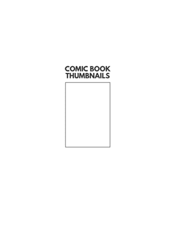 Comic Book Thumbnail Sketchbook von Independently published