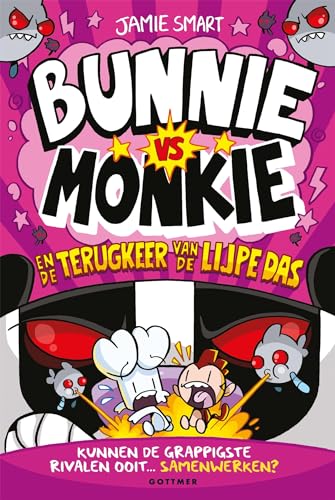 Bunnie vs Monkie en de terugkeer van de Lijpe Das (Bunnie vs Monkie, 5)