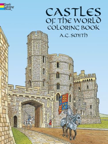 Castles of the World Coloring Book (Dover World History Coloring Books) von Dover Publications