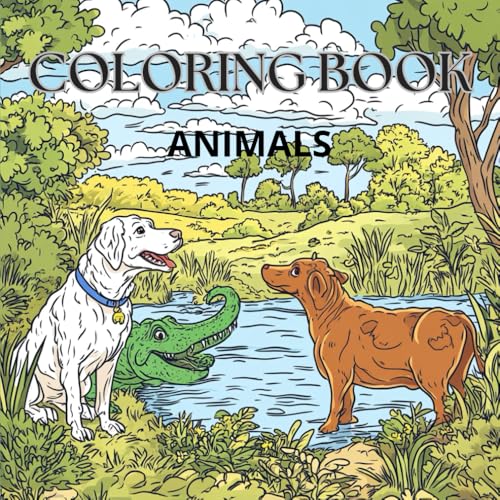 Coloring Book Animals - 80 Pages Coloring Book Animals - 80 Pages von Independently published