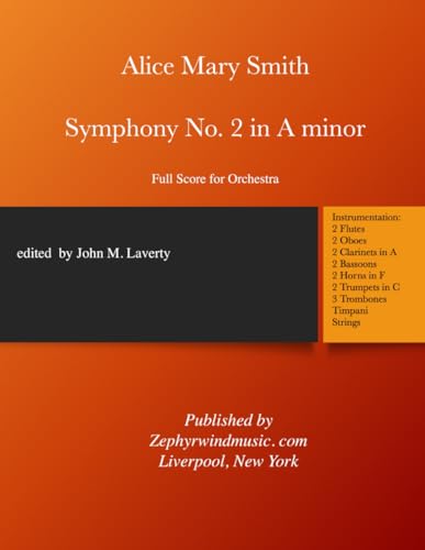 Symphony No. 2 in A minor: Full Score