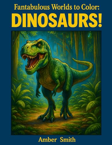 Fantabulous Worlds to Color: DINOSAURS! von Independently published