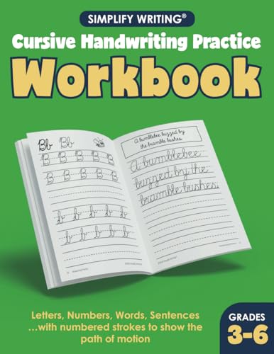 Cursive Handwriting Practice Workbook For Kids von Performing in Education, LLC