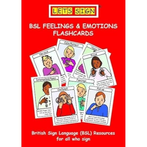 Let's Sign BSL Feelings & Emotions Flashcards Let's Sign BSL Feelings & Emotions Flashcards von Co-Sign Communications