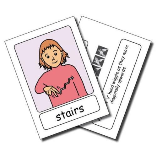 Let's Sign BSL Flashcards: House and Home (Lets Sign Series of British Sign Language (BSL) Educational Materials) von Co-Sign Communications