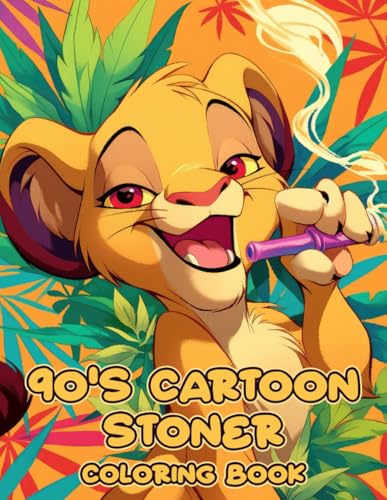 90s Cartoon Stoner Coloring Book: 50 Trippy & Psychedelic Designs for Stress Relief and Relaxation, Perfect for Weed Enthusiasts and Fans of Retro Cartoons to Unwind. 90s Cartoon Stoner Coloring Book: 50 Trippy & Psychedelic Designs for Stress Relief and Relaxation, Perfect for Weed Enthusiasts and Fans of Retro Cartoons to Unwind.