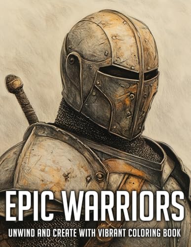 Epic Warriors Coloring Book: Legendary Battle Scenes Coloring Pages With Fearless Heroes, and Fantasy Armor Designs For Stress Relief and Relaxation Epic Warriors Coloring Book: Legendary Battle Scenes Coloring Pages With Fearless Heroes, and Fantasy Armor Designs For Stress Relief and Relaxation von Independently published