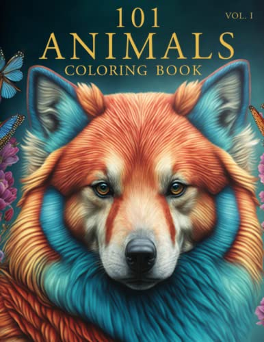 101 Animals Coloring book Vol. 1: Great Gift for Boys & Girls Ages 4-8, 4-10, or Adults looking for Relaxation / Stress-Relief 101 Animals Coloring book Vol. 1: Great Gift for Boys & Girls Ages 4-8, 4-10, or Adults looking for Relaxation / Stress-Relief