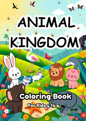 Animal Kingdom Fun for Kids Ages 4–9 | Explore 55 Unique Cartoon Designs with Mazes for Extra Fun! | Includes Cartoon Pets, Exotic Creatures, and ... Pages Designed for Hours of Holiday Fun! Animal Kingdom Fun for Kids Ages 4–9 | Explore 55 Unique Cartoon Designs with Mazes for Extra Fun! | Includes Cartoon Pets, Exotic Creatures, and ... Pages Designed for Hours of Holiday Fun! von Independently published