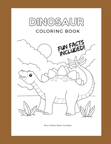 Dinosaur Fun Facts Coloring Book Dinosaur Fun Facts Coloring Book von Independently published