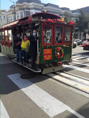 Cable Car Christmas: Personal Snapshots of San Francisco’s Iconic Cable Cars in December of 2021