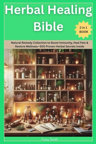 Herbal Healing Bible: Natural Remedy Collection to Boost Immunity, Heal Pain & Restore Wellness—500 Proven Herbal Secrets Inside- 2 in 1 Book von Independently published