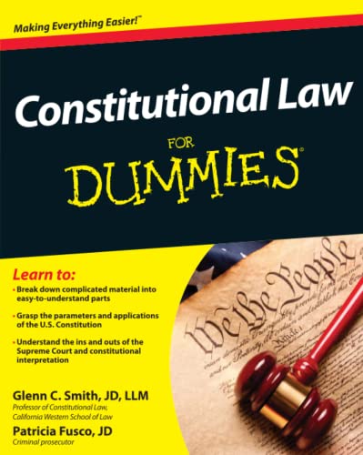 Constitutional Law For Dummies von For Dummies