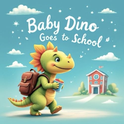 Baby Dino Goes to School: Coloring Book von Independently published