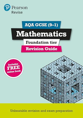 REVISE AQA GCSE (9-1) Mathematics Foundation Revision Guide: with FREE online edition (Pearson Revise) von Pearson Education