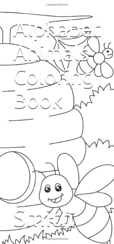 Alphabet Animals Coloring Book Alphabet Animals Coloring Book von Independently published