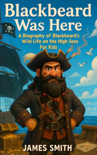 Blackbeard Was Here: A Biography of Blackbeard’s Wild Life on the High Seas For Kids (Pirates for Kids, Band 3) von Independently published
