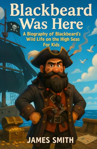 Blackbeard Was Here: A Biography of Blackbeard’s Wild Life on the High Seas For Kids (Pirates for Kids, Band 3) von Independently published