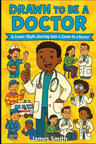 Drawn To Be A Doctor: A Comic-Style Journey Into A Career As A Doctor (Doodle Careers) von Independently published