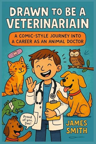 Drawn to Be a Veterinarian: A Comic-Style Journey Into a Career As an Animal Doctor von SL Editions