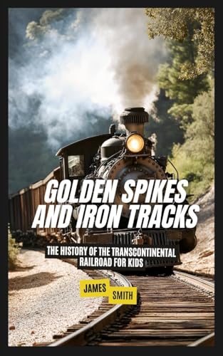 Golden Spikes and Iron Tracks: The History of the Transcontinental Railroad For Kids von SL Editions
