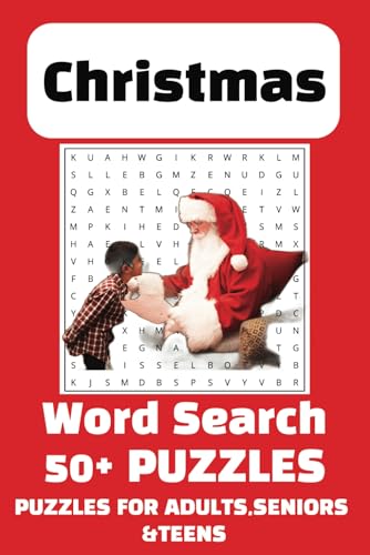 Christmas Word Search Puzzle Book: Word Searches with Easy to Read Print about Christmas,Holiday Season Celebrations,Festive Season and More | 6x9 ... Gift for Vacations, Holidays and Free Times Christmas Word Search Puzzle Book: Word Searches with Easy to Read Print about Christmas,Holiday Season Celebrations,Festive Season and More | 6x9 ... Gift for Vacations, Holidays and Free Times von Independently published