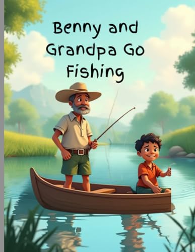 Benny and Grandpa Go Fishing: "Benny and Grandpa Go Fishing" is a delightful story that young readers and their families will cherish! von Independently published