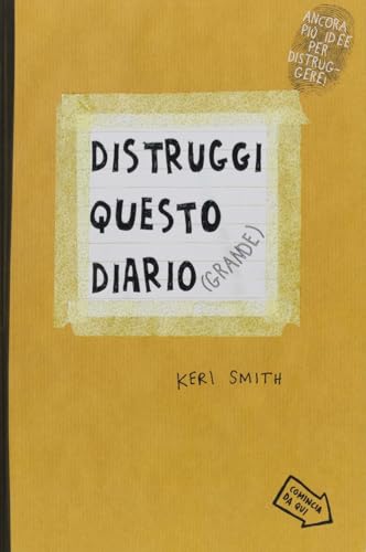 Distruggi questo diario (grande) von Corraini