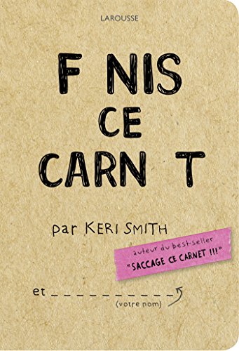 FINIS CE CARNET FINIS CE CARNET