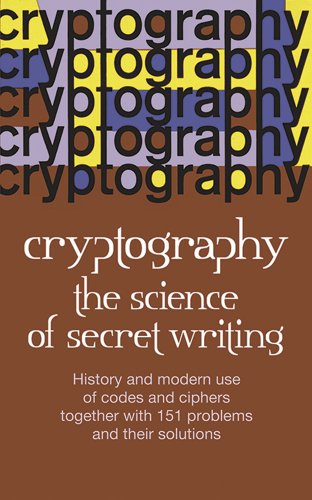 Cryptography (Science of Secret Writing) von Dover Publications Inc.