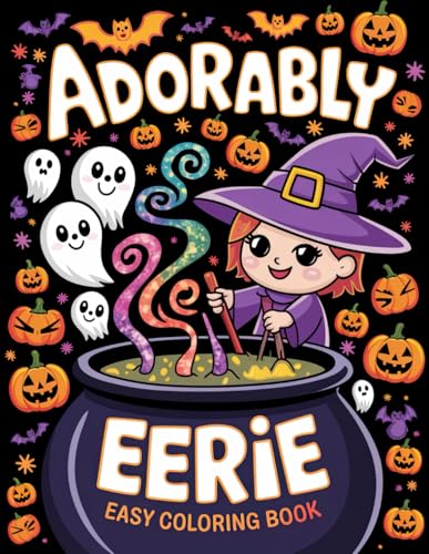 Adorably Eerie Easy Coloring Book: Simple and Charming Halloween Themes for Stress Relief Adorably Eerie Easy Coloring Book: Simple and Charming Halloween Themes for Stress Relief von Independently published