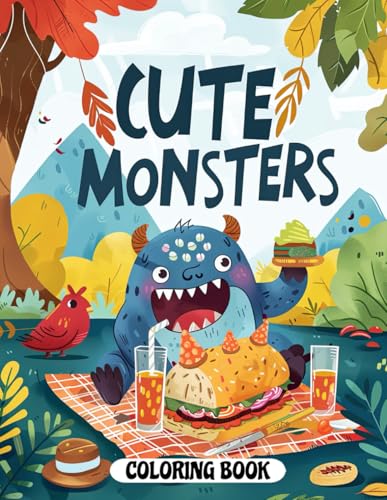 Cute Monsters Coloring Book: Whimsical Monsters for Relaxation Cute Monsters Coloring Book: Whimsical Monsters for Relaxation von Independently published
