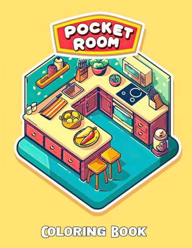 Pocket Room Coloring Book: Dive into the Delight of 50 Isometric Rooms to Color! Pocket Room Coloring Book: Dive into the Delight of 50 Isometric Rooms to Color! von Independently published