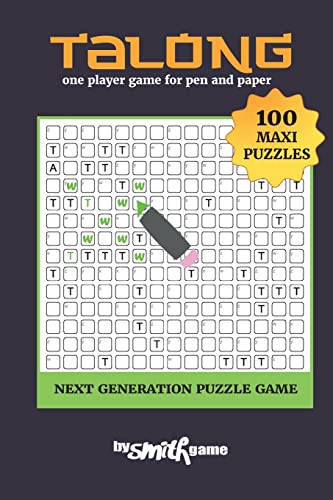 Talong 100 Maxi puzzles: one player game for pen and paper (Next Generation Puzzle Game)