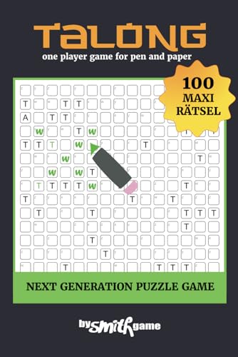 Talong: 100 Maxi Puzzles [hobbyist]: one player game for pen and paper von Independently published