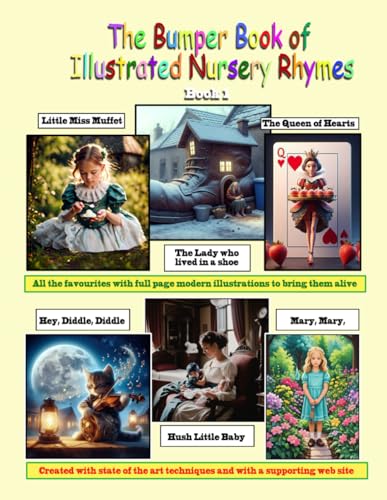 The Bumper Book of Illustrated Nursery Rhymes Book 1 von Independently published