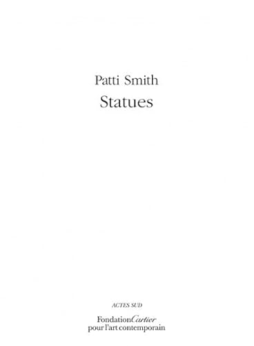 Patti Smith: Trois Charleville, Photographies,Cahier von Actes Sud