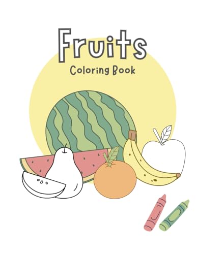 Fruits Coloring Book
