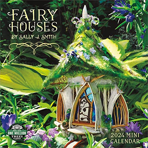 Fairy Houses 2024 Mini Calendar von Amber Lotus