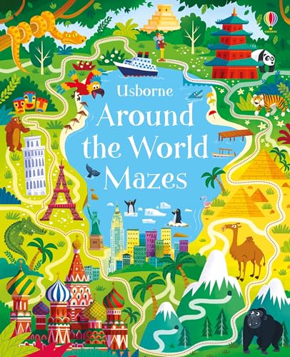 Around the World Mazes: 1 (Maze Books) von Usborne