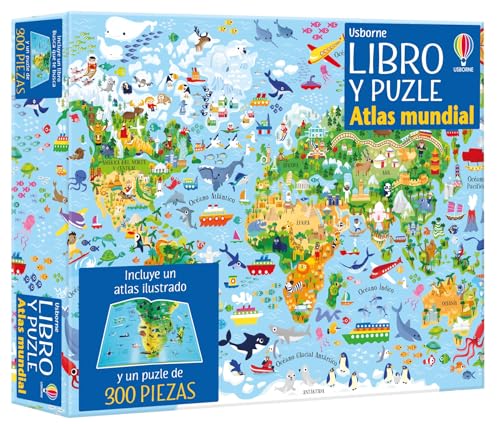 Atlas mundial (Libro y puzle) von Ediciones Usborne