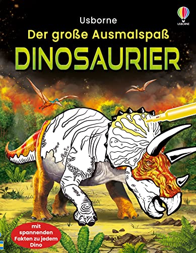 Der große Ausmalspaß: Dinosaurier (Der-große-Ausmalspaß-Reihe)